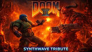 DOOM II • Flesh and Metal | Heavy Dark Synthwave • Darkwave • Focus Mix