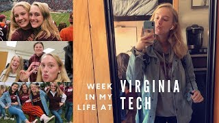 WEEK IN MY LIFE at virginia tech