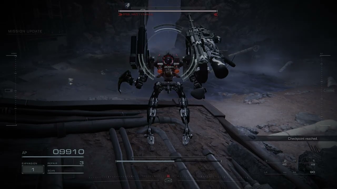 ARMORED CORE VI FIRES OF RUBICON-Mission(46)-Chapter-4-Unknown Territory Survey-alternative Mission