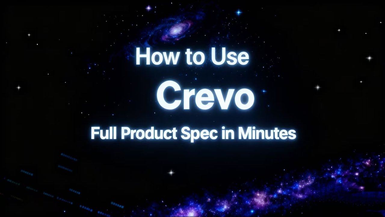 Crevo Tutorial: From Idea to Dev Plan — Auto-Generate Requirements & Architecture With AI