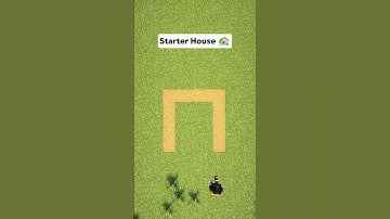 Minecraft Easy Starter House🏠