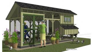 M200 - Chicken Coop Plans - Chicken Coop Design - How To Build A Chicken Coop ... Durability & Comfortable Principles of 