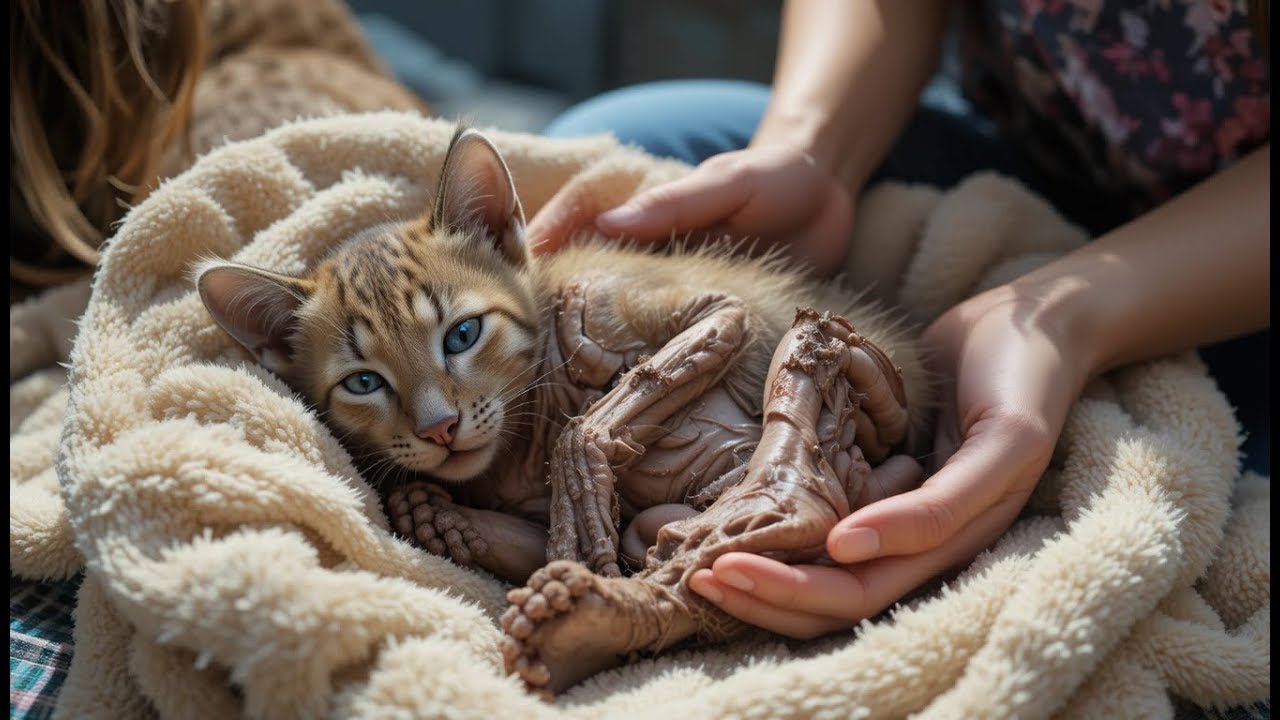 This Mother Bobcat’s Desperate Plea: Will Human Kindness Save Her Cub?