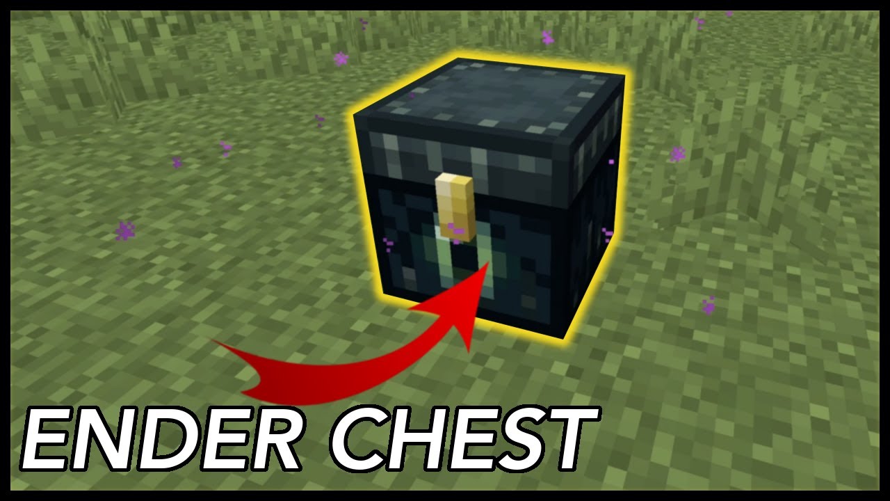 How To Use The Ender Chest In Minecraft - YouTube