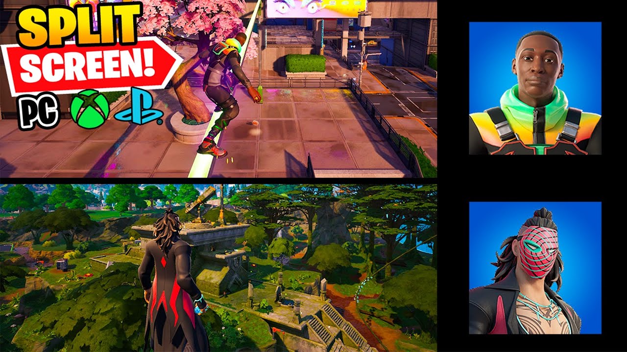 Fortnite' update brings split screen multiplayer to PS4 and Xbox One