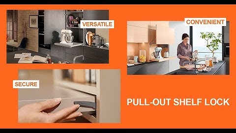 BLUM PULL-OUT SHELF LOCK FOR BAKING