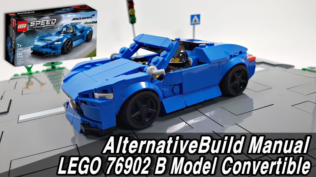 エルモ SpeedChampions AlternativeBuild B Model Convertible l LEGO