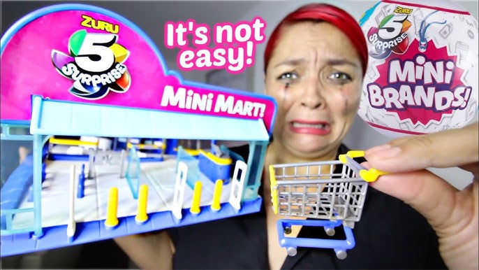 DIY MINI BRANDS MINI MART *EASY CHEAP TUTORIAL* 