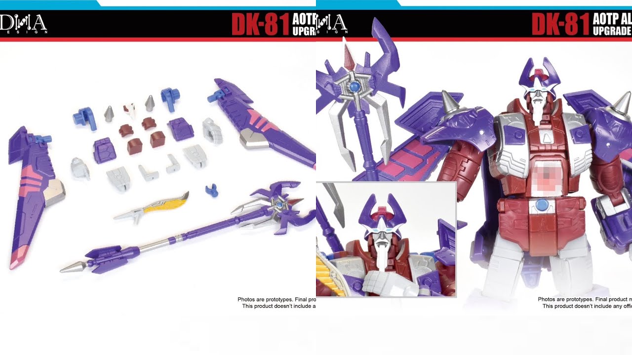 New Transformers DNA Design upgrade kit Alpha Trion action figure 