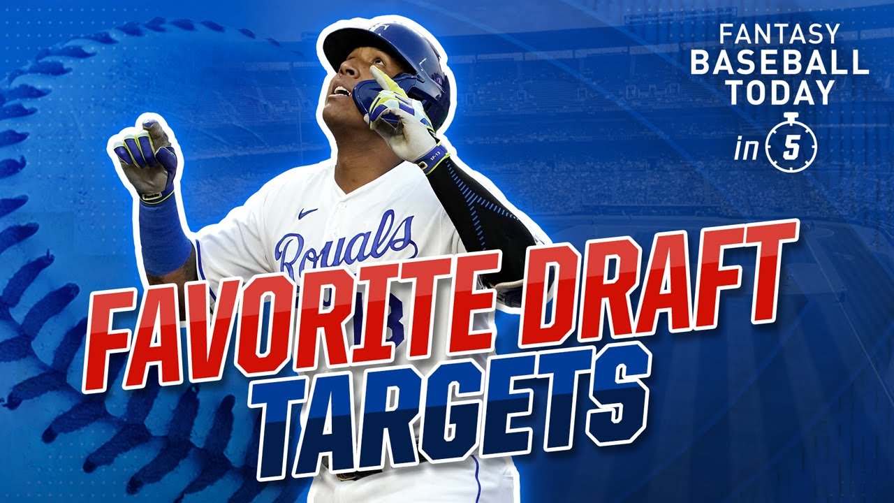 EARLY-ROUND DRAFT TARGETS & FAVORITE PICK IN THE FIRST ROUND | 2022 Fantasy Baseball Advice