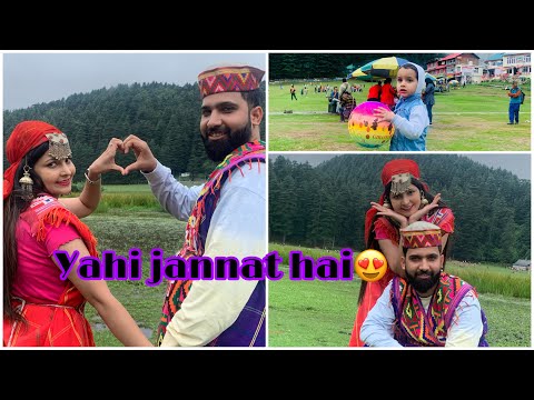 KHAJJIAR 😍| (Part 2)- Himachali dress pehni 🥰| Visited Khajji Nath temple 🙏🏻 | Neymeet