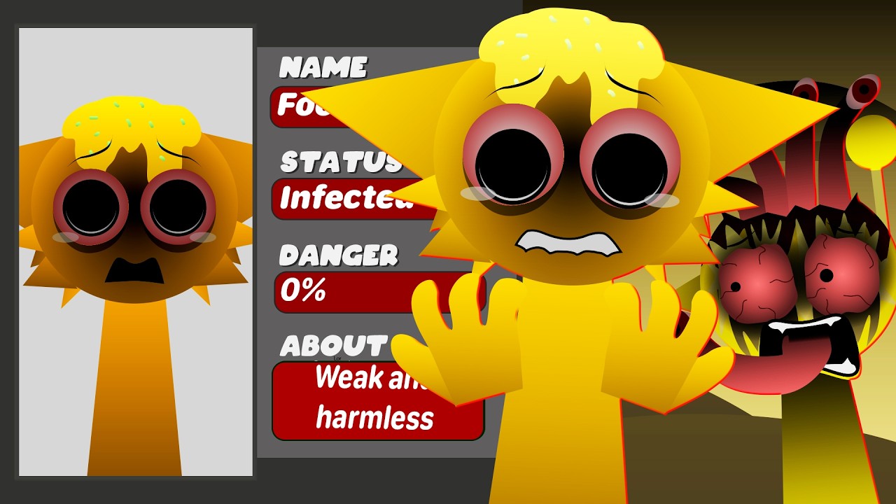 Incredibox Sprunki Pink eye Treatment (Footlong's Take) - UPDATE| ALL CHARACTERS DESCRIPTION!