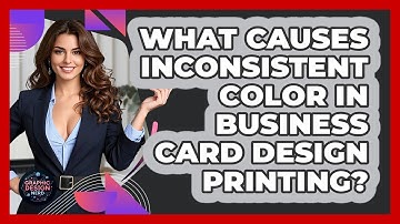 What Causes Inconsistent Color In Business Card Design Printing? - Graphic Design Nerd