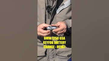 BMW 1250 GS Key Fob Battery Replacement Is Very Easy NOW #bmw1250gsa #bmw1250gskeyfob