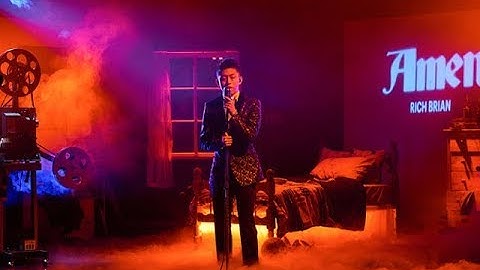 Rich Brian kills performance on James Corden - AMEN and COLD!