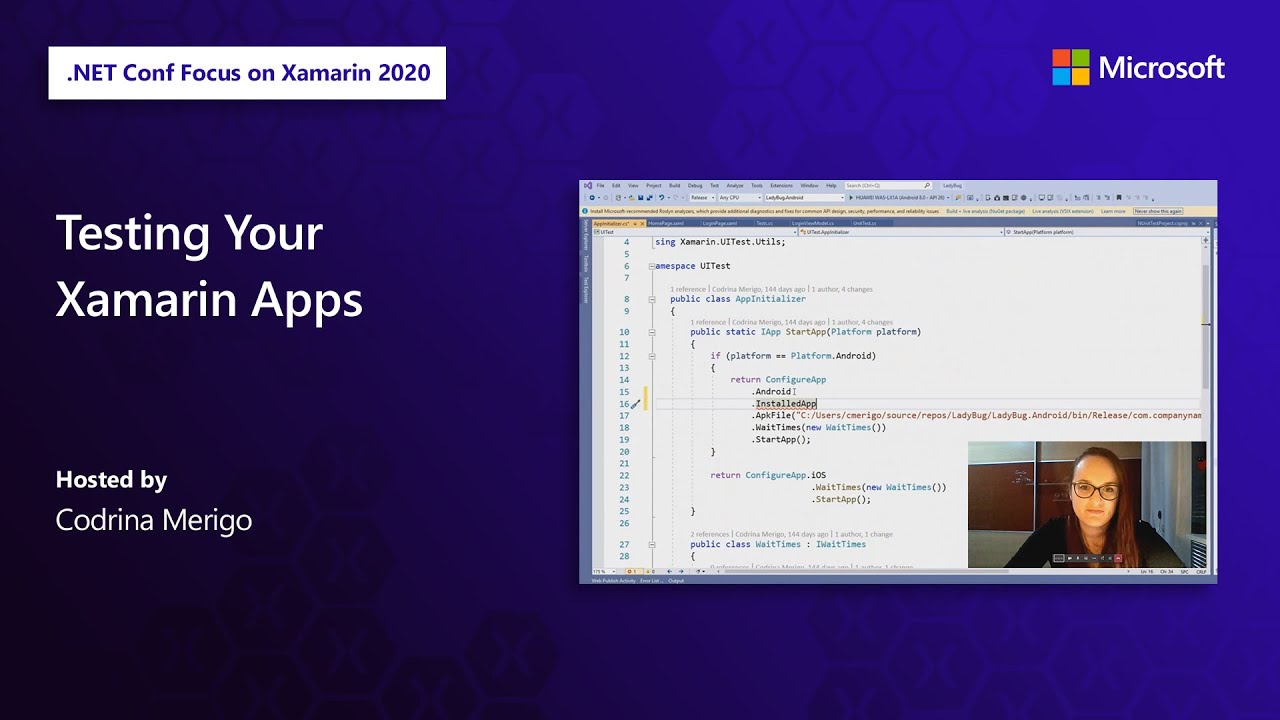 Testing Your Xamarin Apps - YouTube