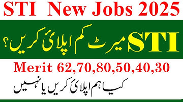 STI New Jobs 2025 Low Merit 2025 Jobs | School Teaching Internees Jobs 2025 | STI Jobs Merit 2025