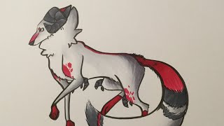 Hover Wolf ll Inktober Day 28: Float ll Clifthefox