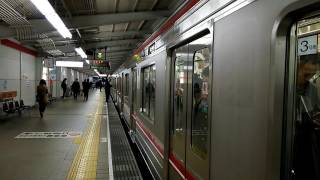 大阪市営新21系21607Fなかもず行き+21605F新大阪行き@西中島南方駅