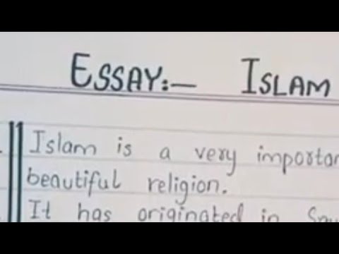 essay on islam in english