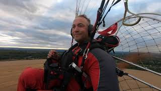 Paramotor flight 2020