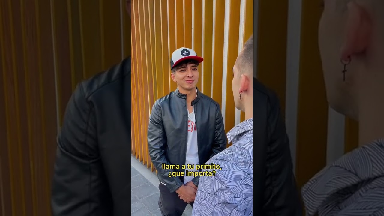 Casi se hizo pipí del miedo 😏 