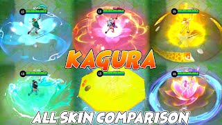 Kagura All Skin MLBB Comparison 2022 Edition