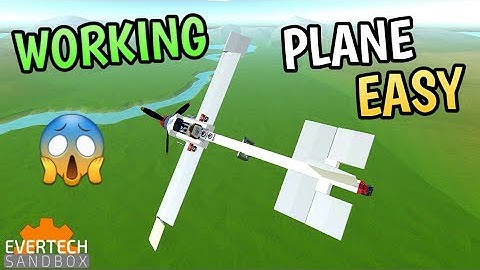EASY AIRPLANE TUTORIAL | EVERTECH SANDBOX