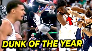 BASAG ANG PANGA! Dylan Harper Dunk of the Year, napamura si Wemby sa rookie!