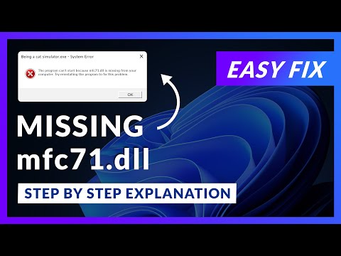 mfc71.dll Error Windows 11 | 2x FIX | 2023