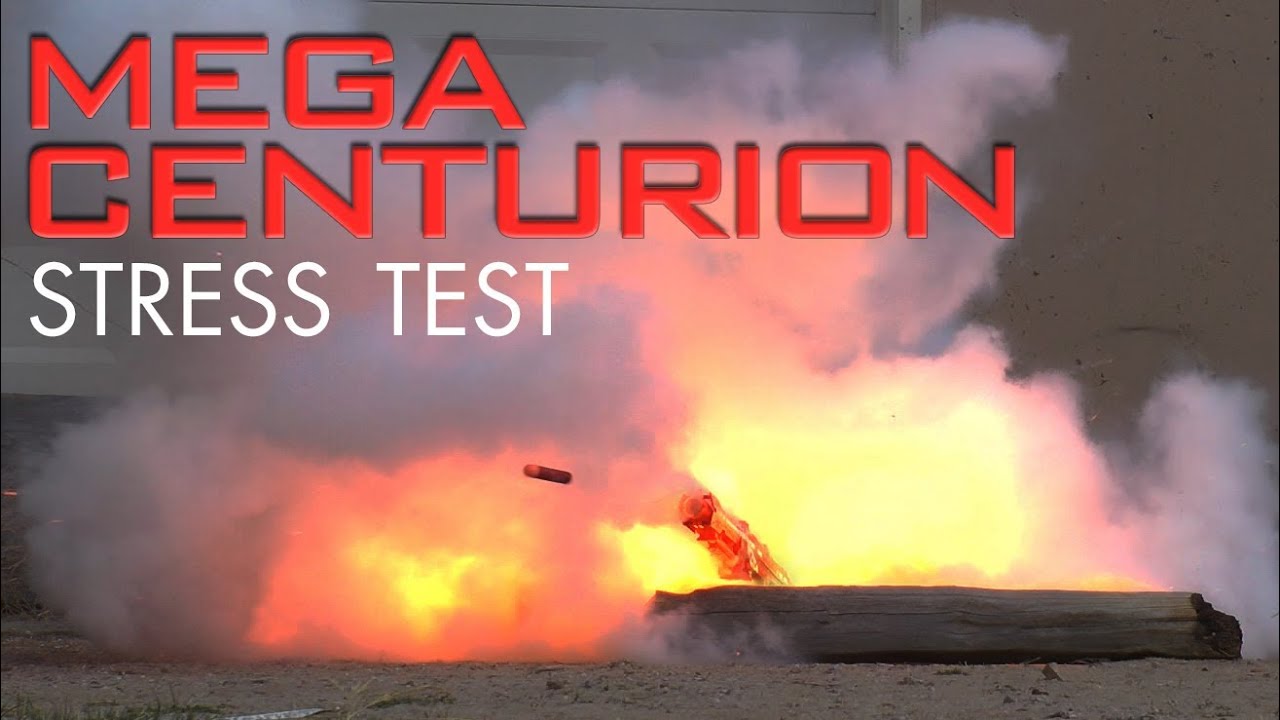 REVIEW] Nerf Elite Mega Centurion Review & Firing Test 