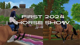 FIRST HORSE SHOW VLOG OF 2024 || SSO RRP