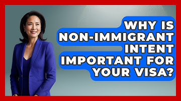 Why Is Non-immigrant Intent Important For Your Visa? - Middle East Migraters