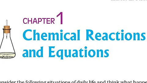 Chemical Reactions and Equations chapter 1part 1.2 class 10th ncert Science