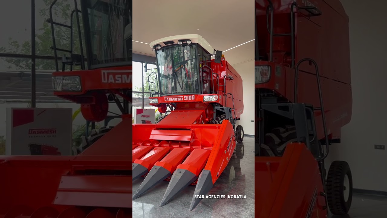 DASMESH 9100 AC Cabin Maize Combine Harvester