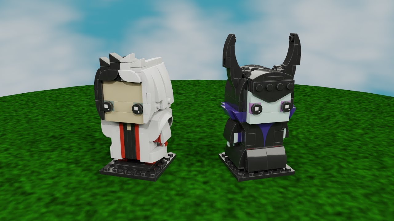 Cruella and Maleficent - 40620 - Brickheadz - Disney Villans