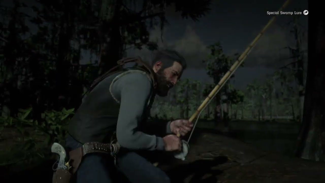 Red Dead Redemption 2-Fishing (Legendary LongNose Gar)