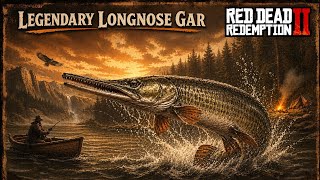 Red Dead Redemption 2-Fishing (Legendary LongNose Gar)