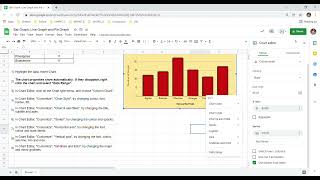 Making a Bar Graph in Google Sheets