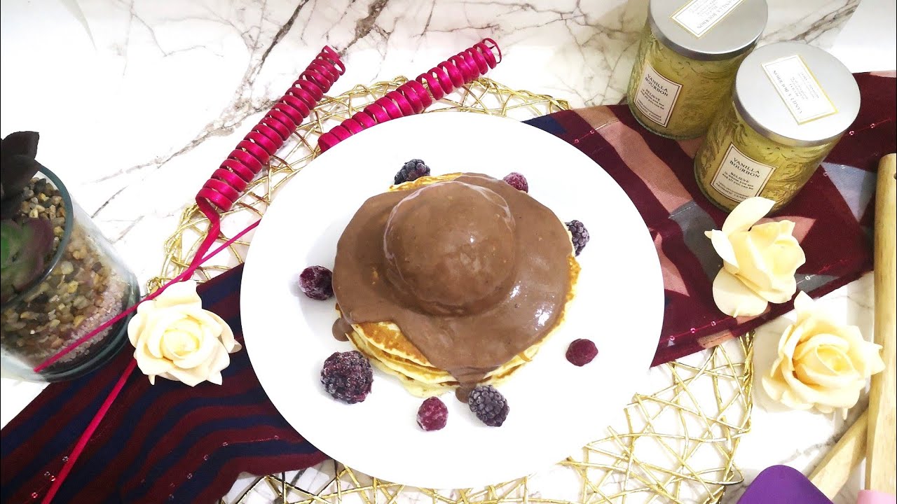 How to make pancakes/Nutella pancakes/fluffy pancakes/daily routine