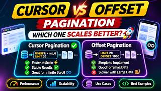 🚀 Cursor vs Offset Pagination Explained | Which One Scales Better 🤯 | System Design