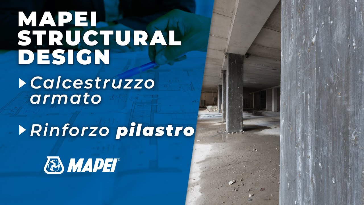 Rinforzo pilastri in cemento armato con incamiciatura Rinforzo pilastri in cemento armato con incamiciatura