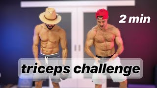 3-Min Triceps Challenge Simple Exercises