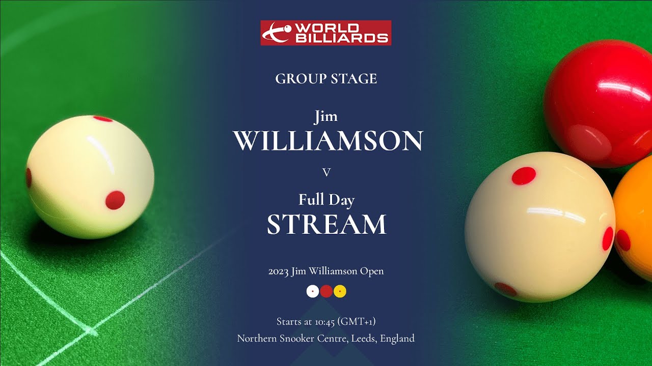 Jim Williamson Open 2023 Full Day Stream