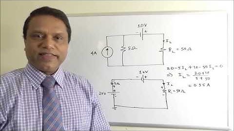 DC Circuits 19 - Source Conversion or Source Transformation