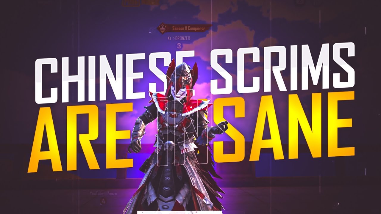 Chinese Scrims Are🔥🥵 | HardCore FPP | Chinese Pros | 4am | NVY | PAI | Montage