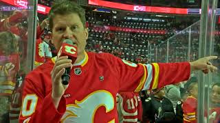 Johnny Gaudreau Calgary Flames Pregame Tribute