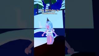 My Birthday Is Tomorrow