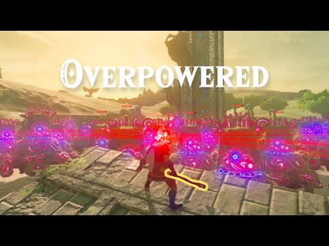I Made The Most Overpowered Weapon In Zelda |Botw|