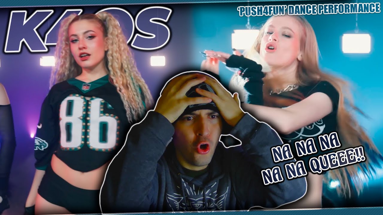 K4OS 'PUSH4FUN' DANCE PERFORMANCE | LATINO REACCIONA | NAAAA AMIGO SON UNA LOCURAA 🔥
